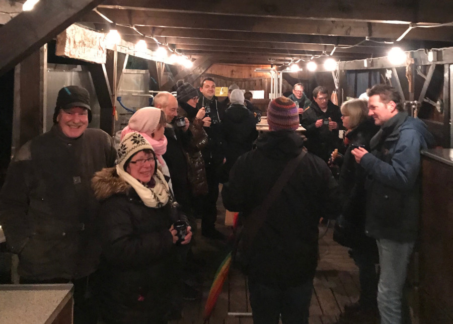 Gelungene Winternacht-Weinbergwanderung 2023