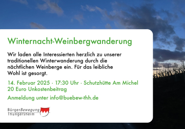 Winternacht-Weinbergwanderung 2025